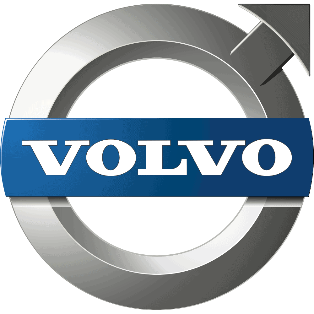 Volvo logo, car emblem, automotive branding, Volvo badge, vehicle manufacturer logo.